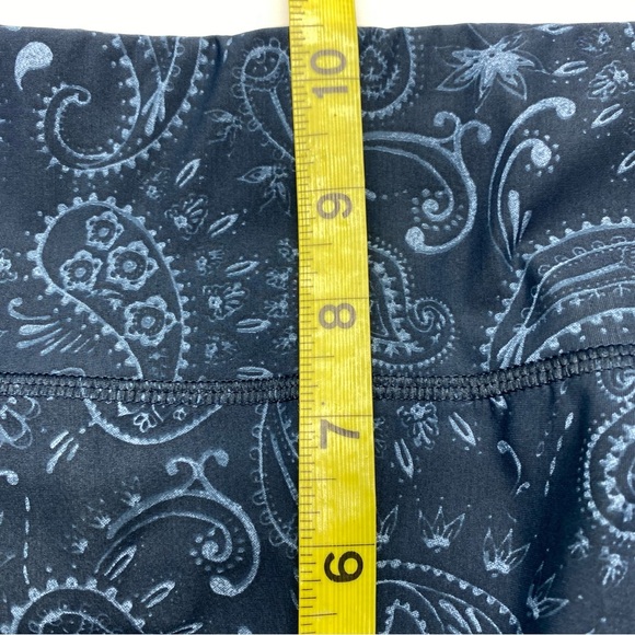 Sweaty Betty Zero Gravity 7/8 Leggings Mesh insert W SM Blue Paisley - Picture 9 of 12